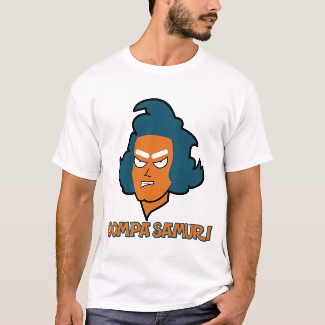 Camiseta oompa samuri (Frente)