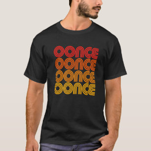 Camiseta Oonce Música de Rave Engraçada Clube Batida Thumpa