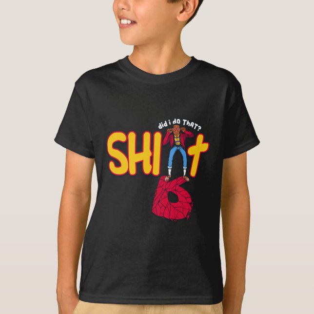 Camiseta Oops! Adesivo (Frente)