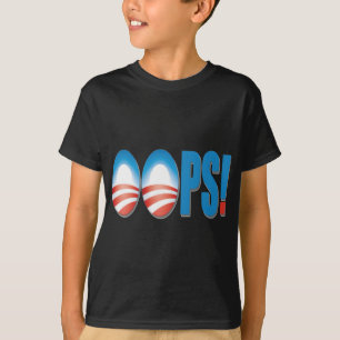 Camiseta OOPS - anti Obama
