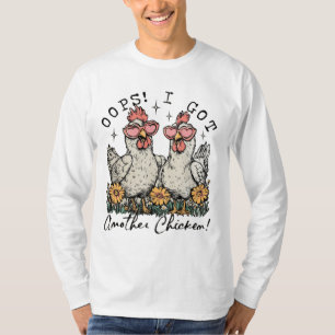 Camiseta Oops! Eu Tenho Outro Galinha - Um Frio Engraçado