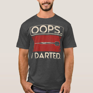 Camiseta Oops I Dark Aim Fart Shoot Jogue Esporte Alvo