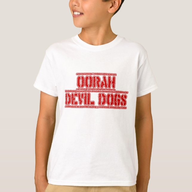 Camiseta Oorah Devil Dogs (Frente)