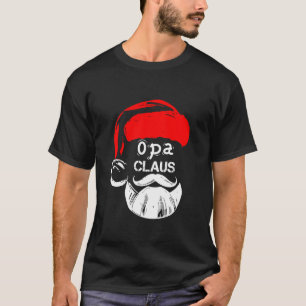 Camiseta Opa Claus Novo Natal Papai Noel Longa Capa