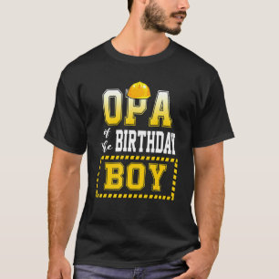 Camiseta Opa Do Partido Trabalhador Da Construção De Garoto