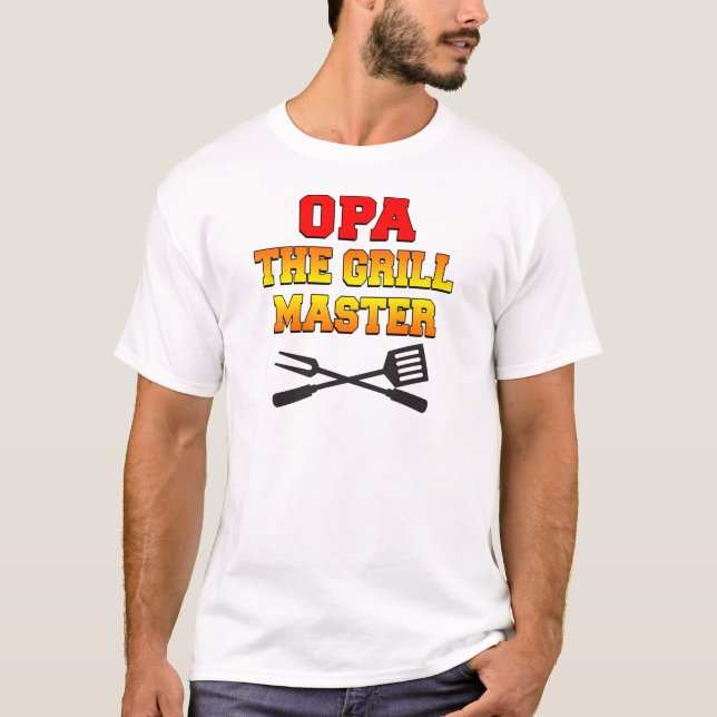 Camiseta Opa Grill Master (Frente)
