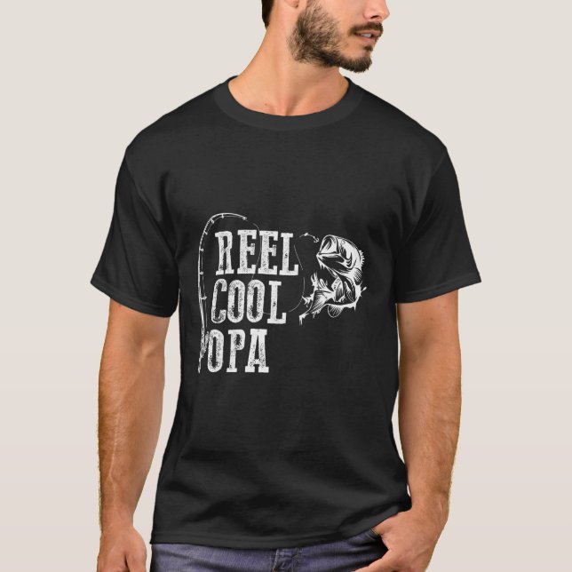 Camiseta Opa Legal De Enrola De Pesca (Frente)