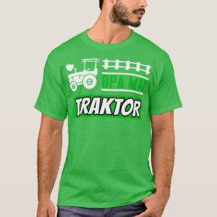 Camiseta Opa mit Traktor lustiges Herren Landwirt Rentner