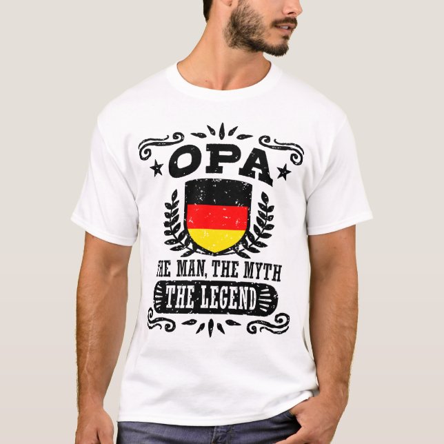 Camiseta Opa O Homem O Mito A Lenda (Frente)