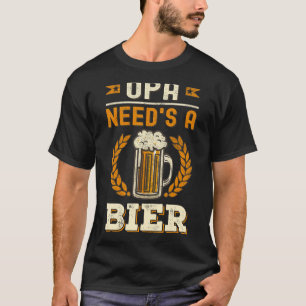 Camiseta Opa Precisa De Uma Cerveja Alemã Oktoberfest Engra
