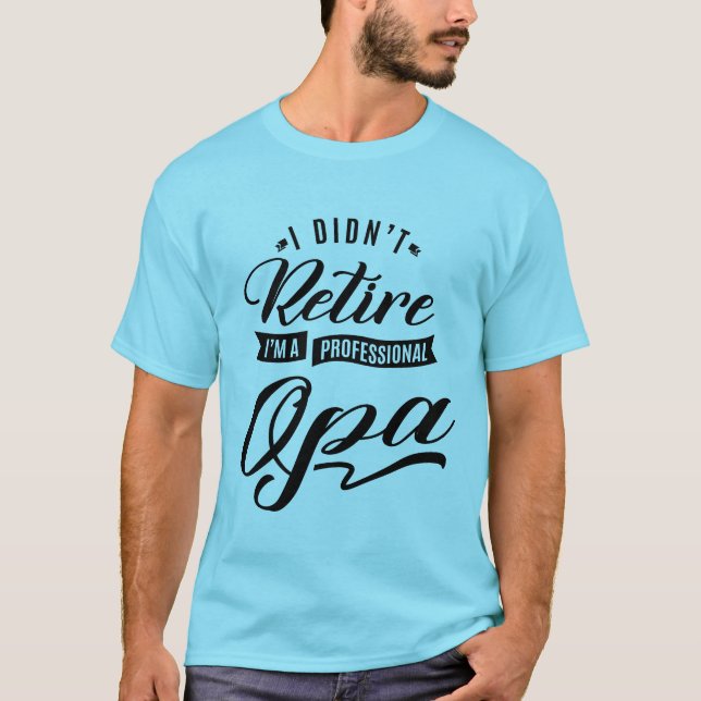 Camiseta Opa Profissional (Frente)