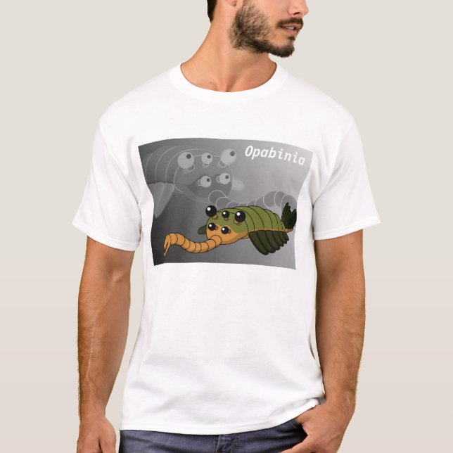 Camiseta Opabinia - Animal pré-histórico (Frente)