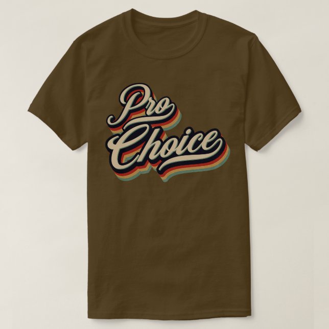 Camiseta Opção de Vintage Pro (Frente do Design)