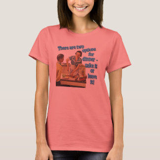 Camiseta Opções de janto