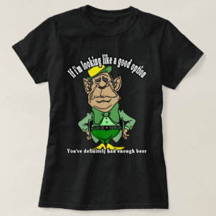 Camiseta Opções de Pesagem de Leprechaun no Dia de São Patr