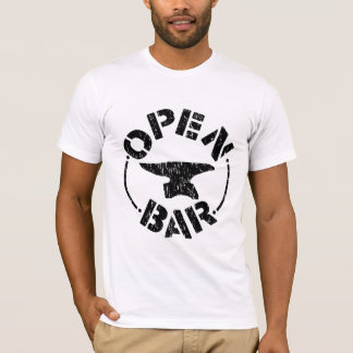 CAMISETA OPEN-BAR-BLACK