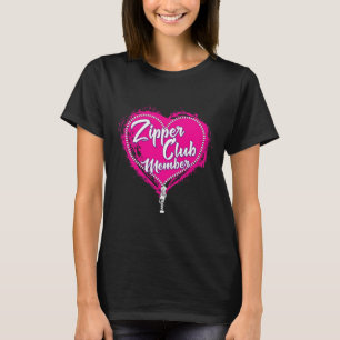 Camiseta "Open Heart Surgery Humor Women's Zipper Club Tee