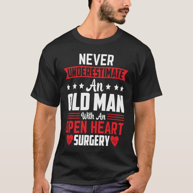 Camiseta Open Heart Surgery Survivor  Coronary Artery Heart (Frente)