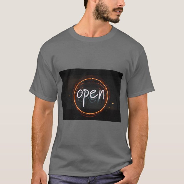Camiseta Open Mind Open Heart (Frente)