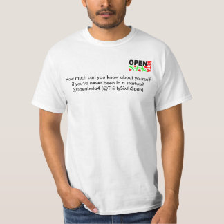 Camiseta openbeta4, quanto pode você saber sobre o senhor