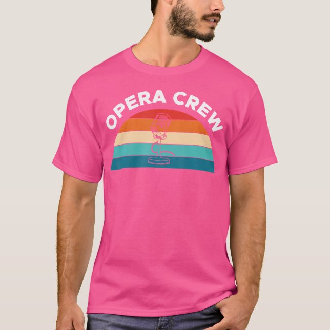 Camiseta Opera Crew Singer (Frente)