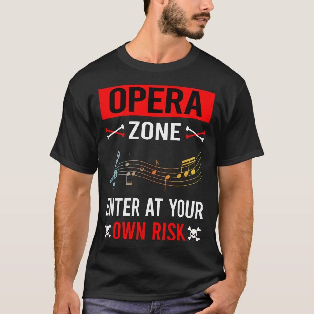 Camiseta Ópera da Zona de Risco (Frente)