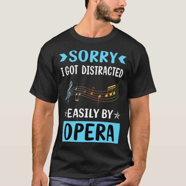Camiseta Opera distraída (Frente)