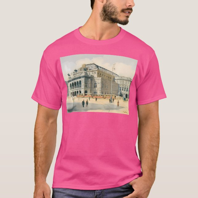 Camiseta Ópera do Estado de Viena (Frente)