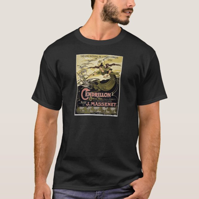 Camiseta Ópera francesa Paris de Cendrillon Cinderella do (Frente)
