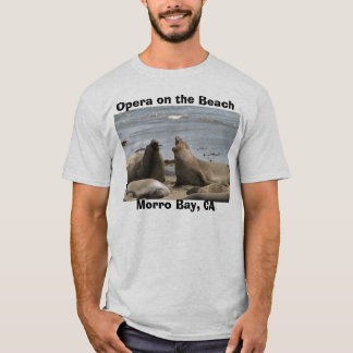 Camiseta Ópera na praia