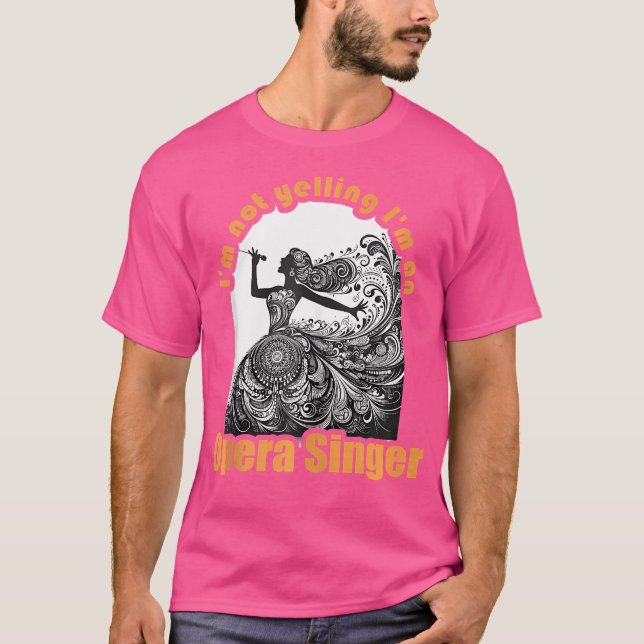 Camiseta Opera Singer (Frente)