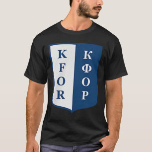 Camiseta Operação Conjunta De Manutenção Da Paz Da Força Kf