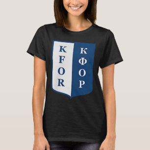 Camiseta Operação Conjunta De Manutenção Da Paz Da Força Kf