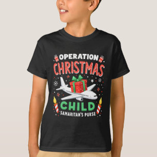 Camiseta Operação Criança de Natal Família Divertida Corres