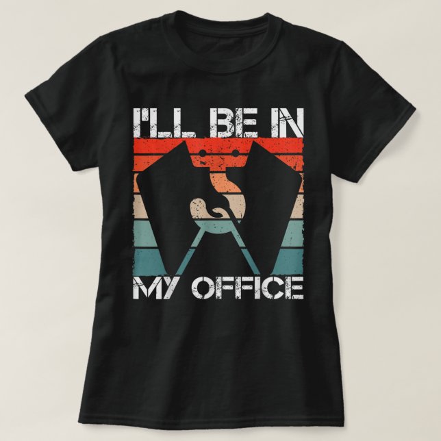 Camiseta Operação da ponte de crane do trabalhador da fundi (Frente do Design)