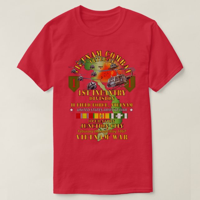 Camiseta Operação de campo Div II da Infância 1rua Cidade d (Frente do Design)