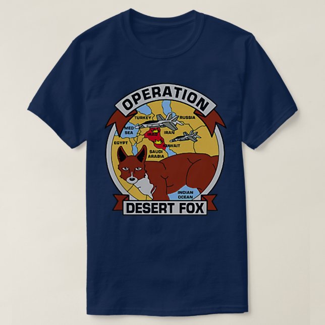 Camiseta Operação Desert Fo (Frente do Design)