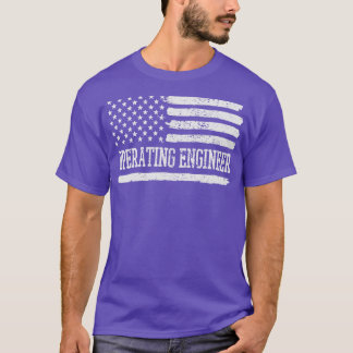 Camiseta Operação Engenheiro American Flag Vintage