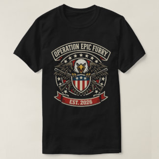 Camiseta Operação Fúria Épica – Estilo Militar Tático