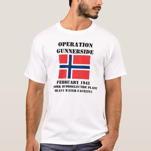 Camiseta Operação Gunnerside (Frente)