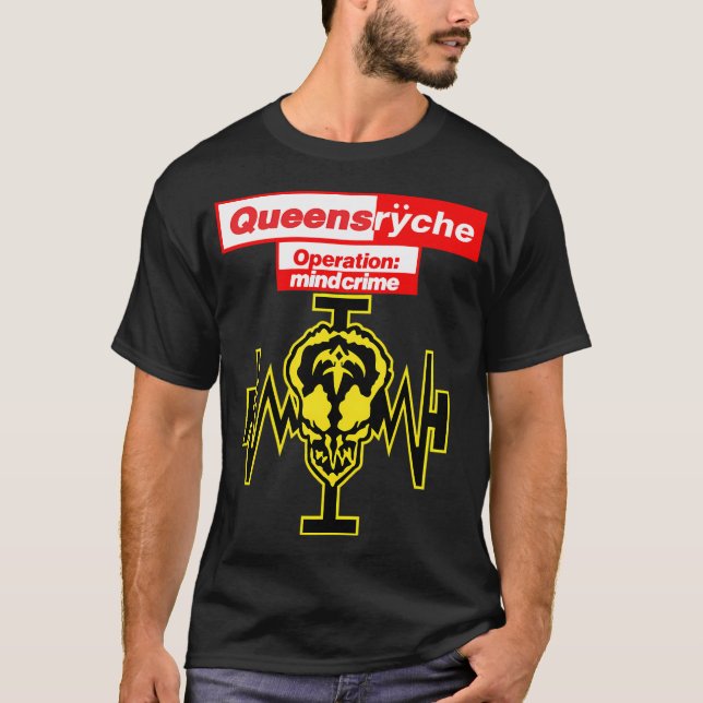 Camiseta operação queensryche mindcrime 2020 (Frente)