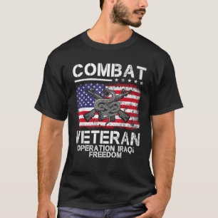 Camiseta Operação Veterana de Combate à Liberdade Iraquiana