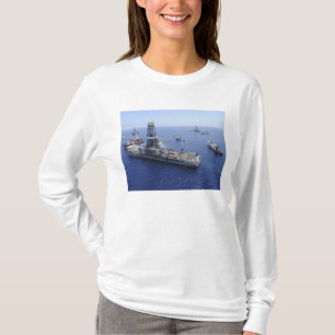 Camiseta Operações de alargamento conduzidas pelo barco