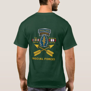 Camiseta Operações Especiais do Exército no Iraque e no Afe