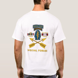 Camiseta Operações Especiais do Exército no Iraque e no Afe