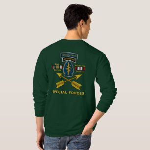 Camiseta Operações Especiais do Exército no Iraque e no Afe