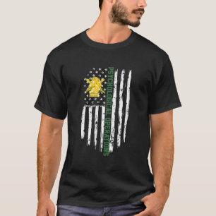 Camiseta Operações Psicológicas do Exército Bandeira Americ
