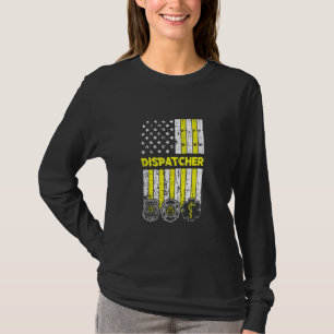 Camiseta Operador Americano Flag 911 Expede Fogo Policial