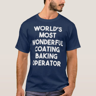 Camiseta Operador Baking de Revestimento Mais Maravilhoso d