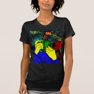 Camiseta Operador cinematográfico 3D ChromaDepth